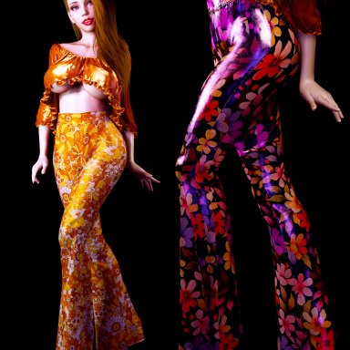 Paid Clothing - Flare pants | Virt-A-Mate Hub