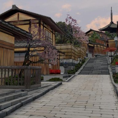 Assets - Japanese Village Virt-A-Mate Hub